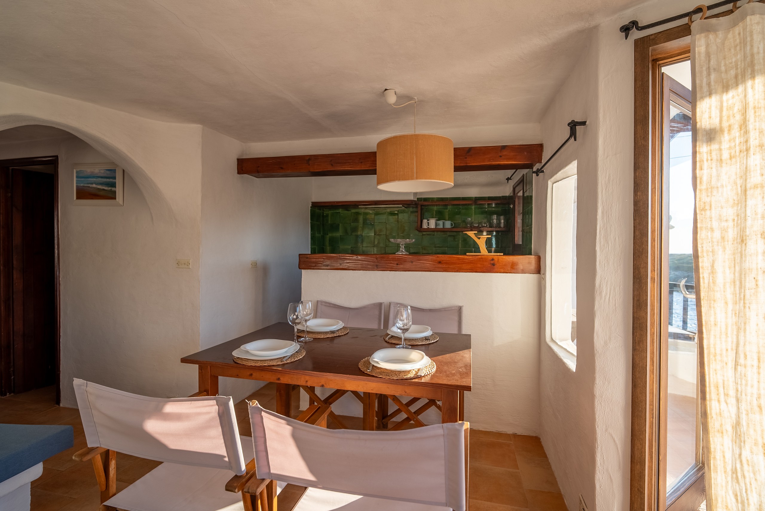 Salón Luminoso Villa Menorca